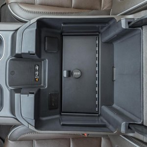 Chevrolet Silverado Console Safe - Tuffy Products - W/ Combo Lock - `21-`24